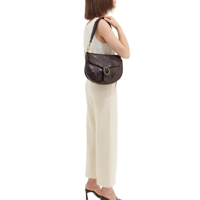 Women Ardesia Brown Campomaggi ShoulderHobo Bag Women Ardesia Brown Campomaggi ShoulderHobo Bag