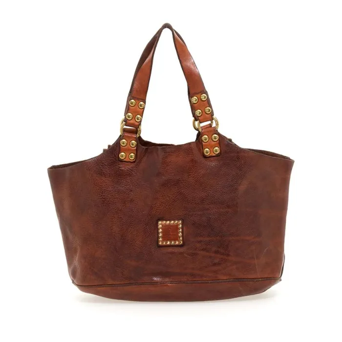 Women Atena Cognac Campomaggi Handbags Women Atena Cognac Campomaggi Handbags