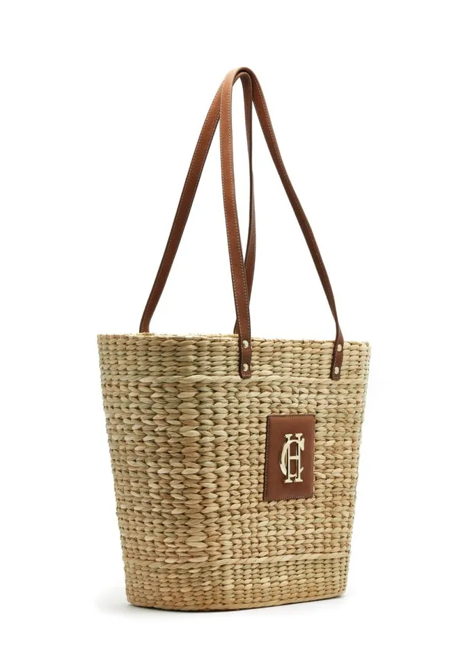 Women Bags Holland Cooper Paloma Straw Tote Natural Tan Women Bags Holland Cooper Paloma Straw Tote Natural Tan