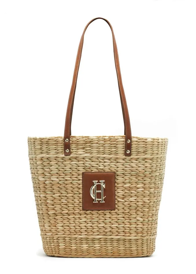 Women Bags Holland Cooper Paloma Straw Tote Natural Tan Women Bags Holland Cooper Paloma Straw Tote Natural Tan
