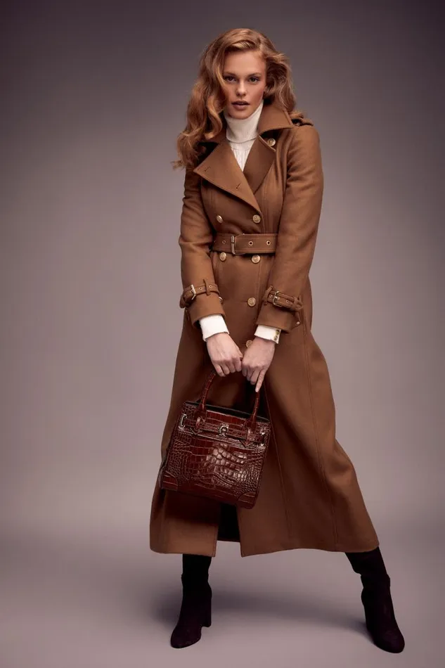 Women Bags Holland Cooper The Brompton Mini Tote Tan Croc