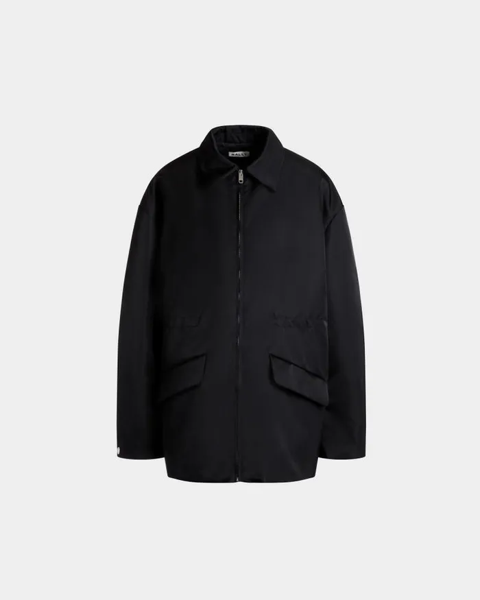 Women Bally Coats and Jackets Jacket In Black Nylon Black