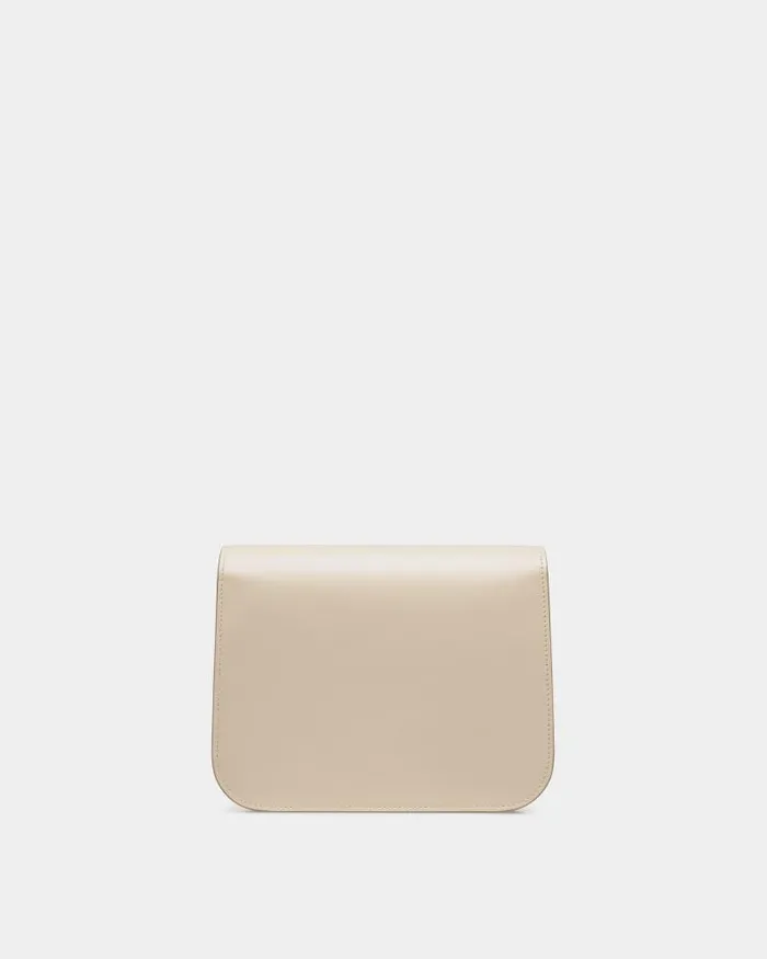 Women Bally Crossbody Bags Ollam Crossbody Bag In White Leather White Women Bally Crossbody Bags Ollam Crossbody Bag In White Leather White
