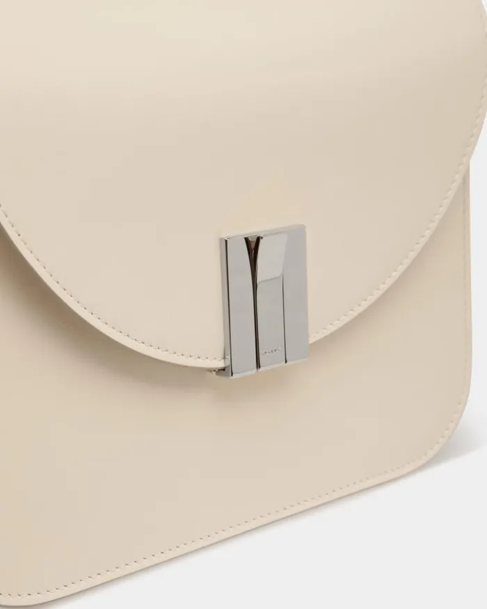 Women Bally Crossbody Bags Ollam Crossbody Bag In White Leather White Women Bally Crossbody Bags Ollam Crossbody Bag In White Leather White