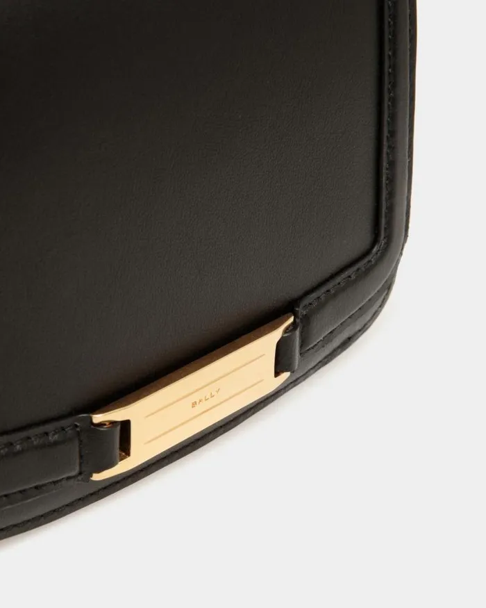 Women Bally Wallets and Card Holders Deco Wallet In Black Leather Black Women Bally Wallets and Card Holders Deco Wallet In Black Leather Black