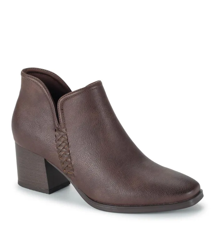 Women Baretraps Booties Tristen Ankle Bootie Dark Brown
