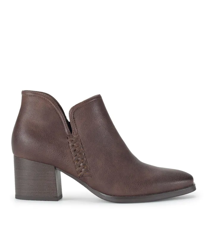 Women Baretraps Booties Tristen Ankle Bootie Dark Brown