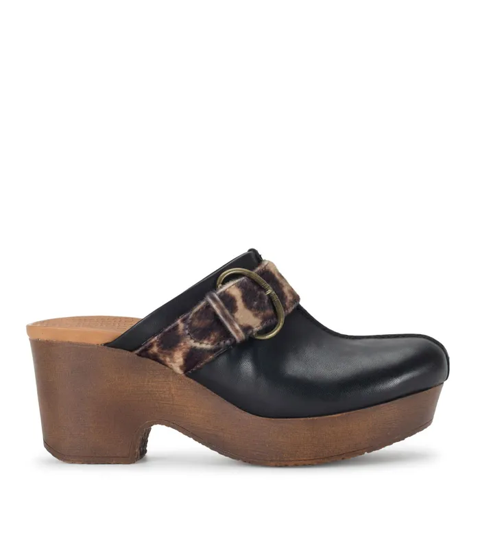 Women Baretraps Clogs and Mules Belita Clog Blackbrown