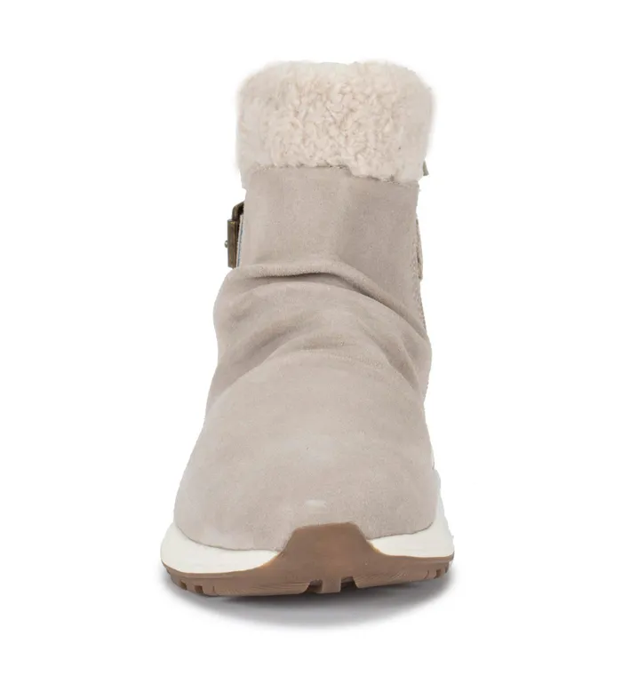 Women Baretraps Cold Weather Boots Becki Cold Weather Bootie Stone Suede