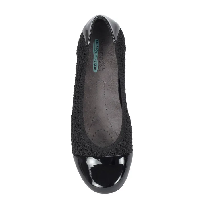 Women Baretraps Flats and Loafers Mia Casual Flat Black