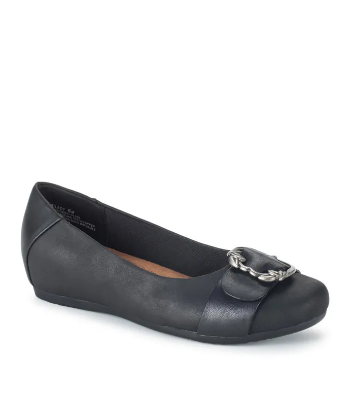 Women Baretraps Flats and Loafers Milady Flat Black