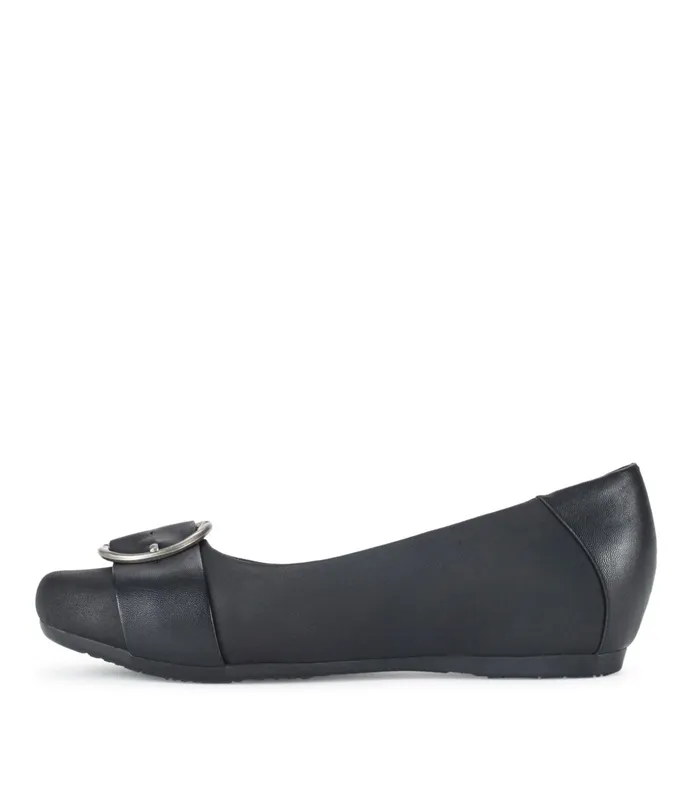 Women Baretraps Flats and Loafers Milady Flat Black