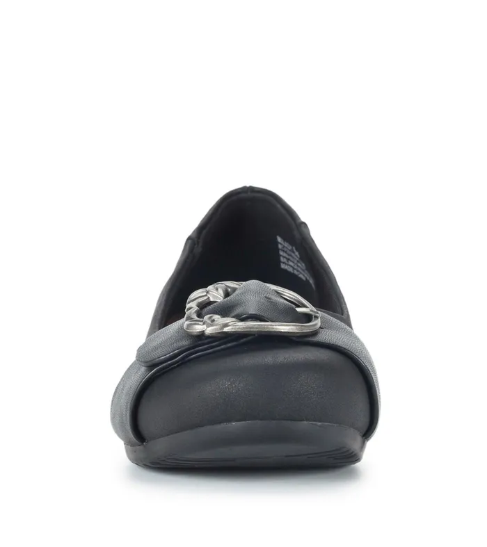 Women Baretraps Flats and Loafers Milady Flat Black