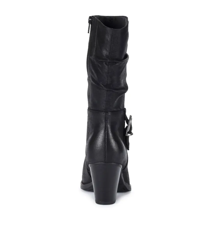 Women Baretraps Knee High Boots Cheyenne Mid Calf Boot Black