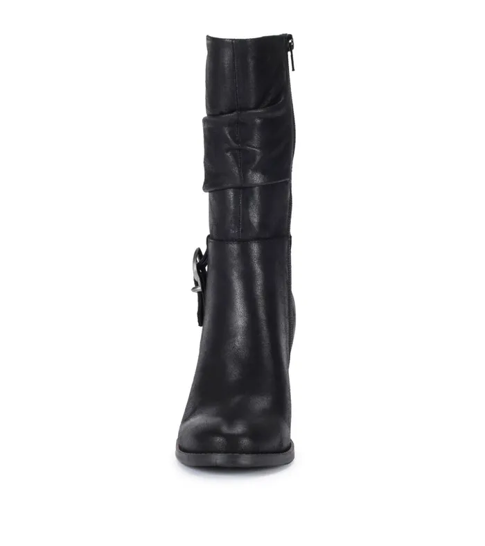 Women Baretraps Knee High Boots Cheyenne Mid Calf Boot Black