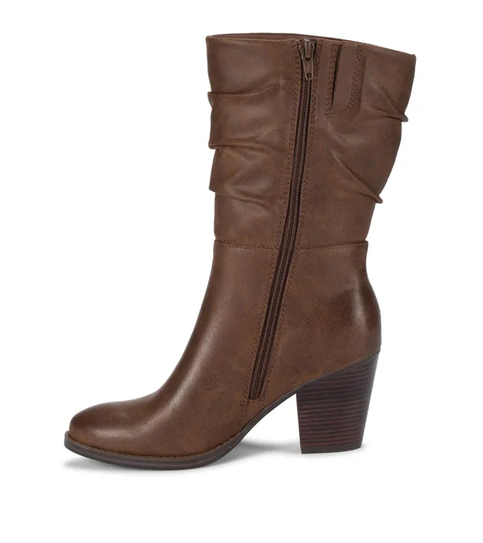Women Baretraps Knee High Boots Cheyenne Mid Calf Boot Brush Brown