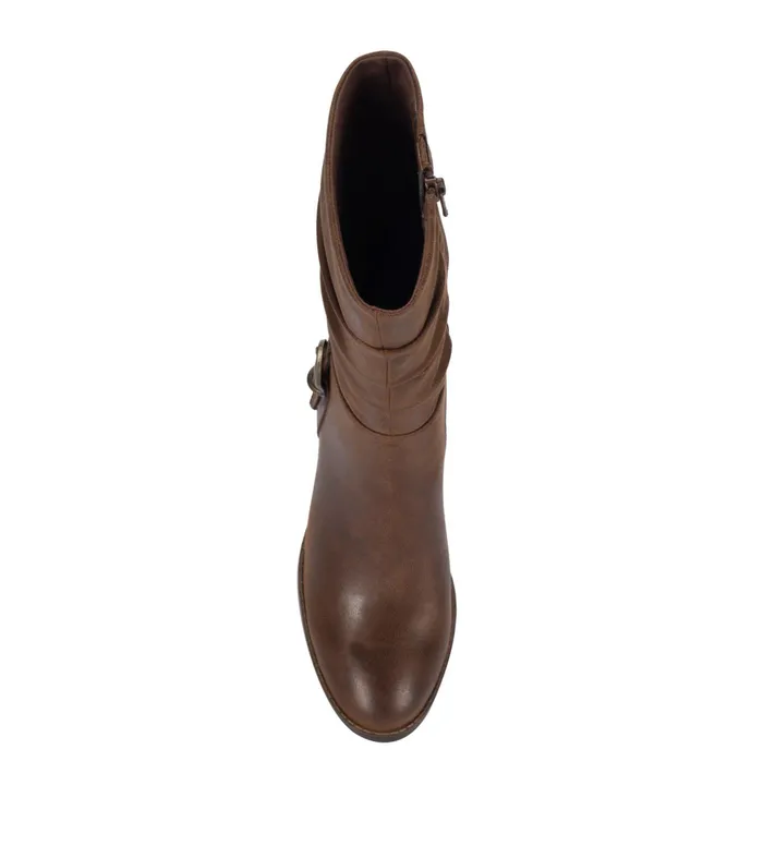Women Baretraps Knee High Boots Cheyenne Mid Calf Boot Brush Brown