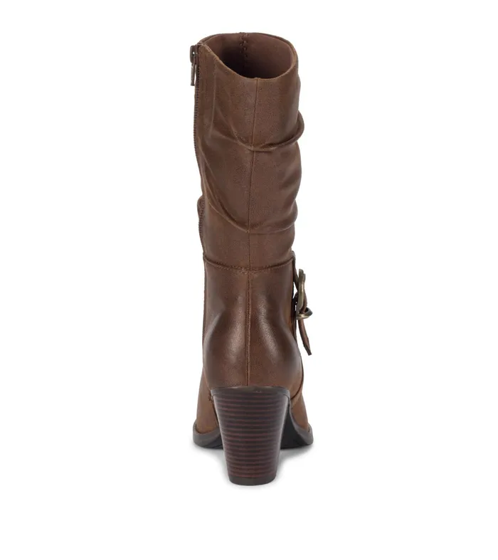 Women Baretraps Knee High Boots Cheyenne Mid Calf Boot Brush Brown