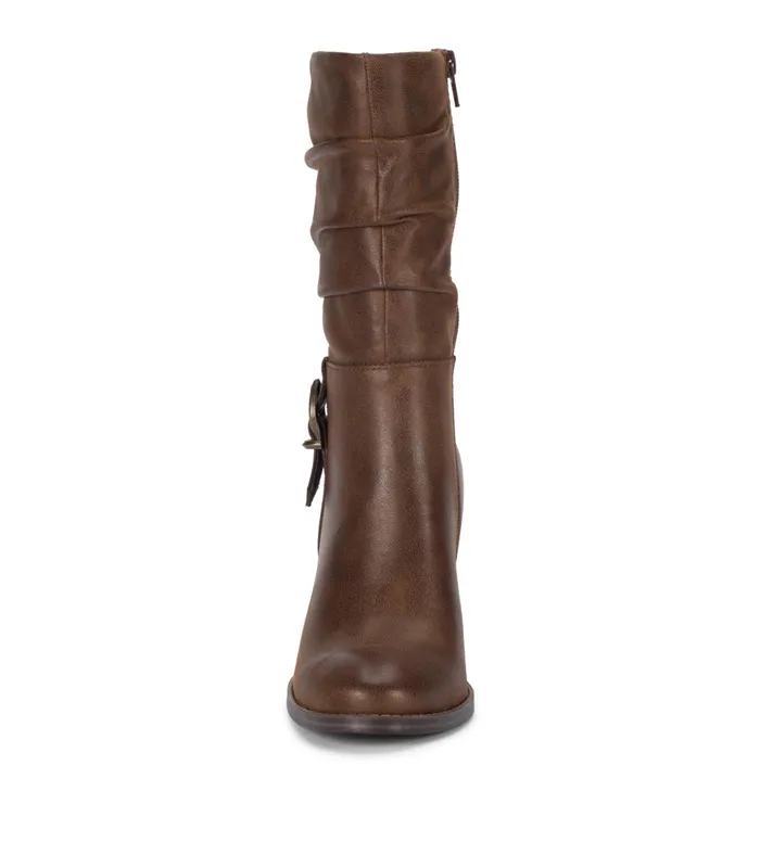 Women Baretraps Knee High Boots Cheyenne Mid Calf Boot Brush Brown
