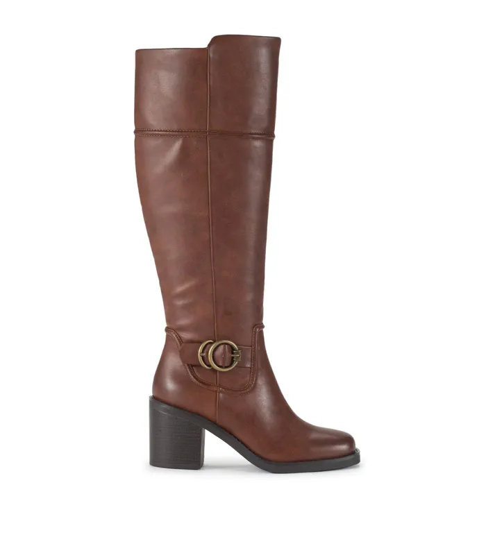 Women Baretraps Knee High Boots Melody Tall Boot Brush Brown