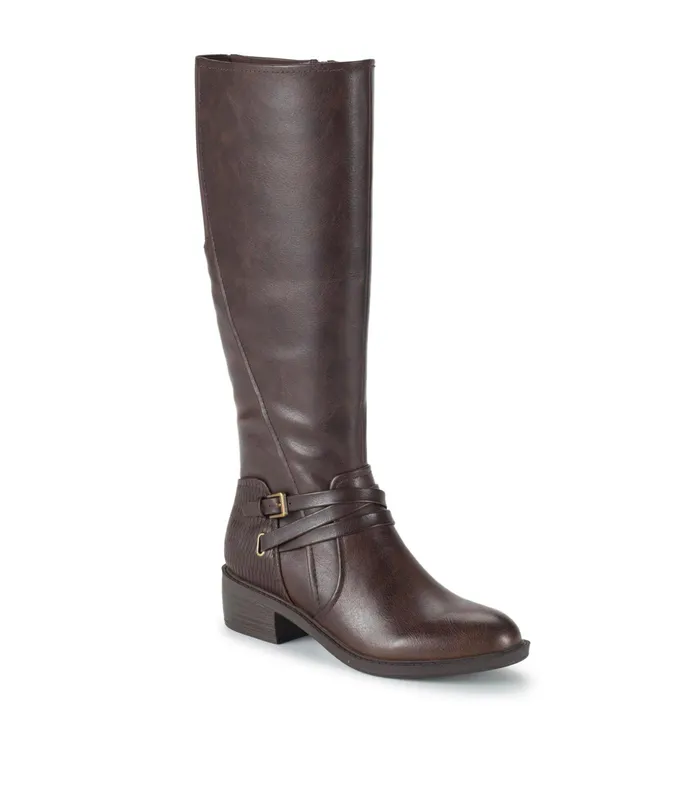 Women Baretraps Knee High Boots Stratford Riding Boot Dark Brown