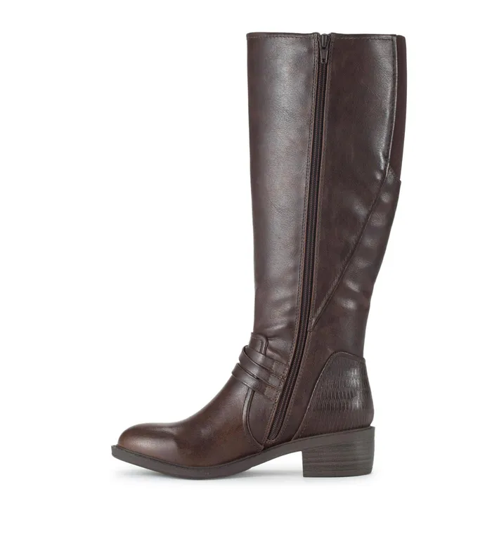 Women Baretraps Knee High Boots Stratford Riding Boot Dark Brown