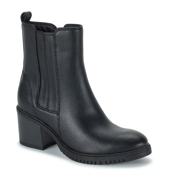 Women Baretraps Posture Plus Boots Feeney Block Heel Boot Black