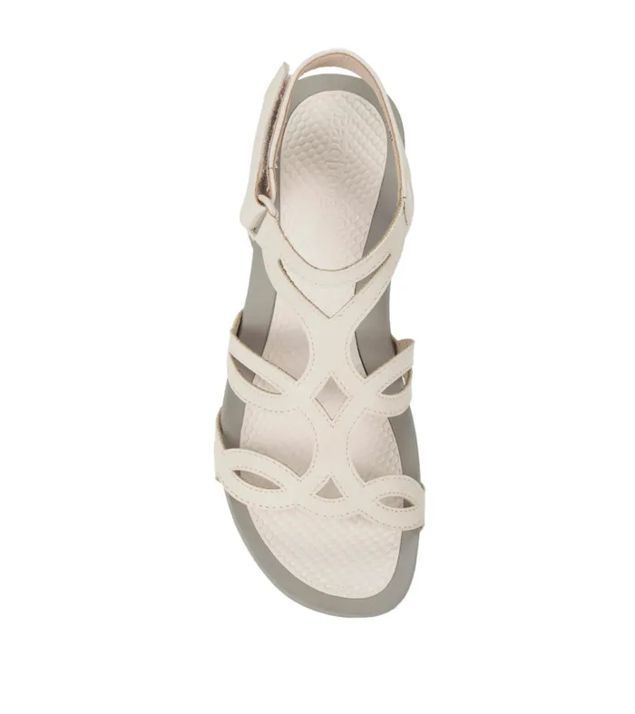 Women Baretraps Rebound Sandals Raeanne Wedge Sandal Cream