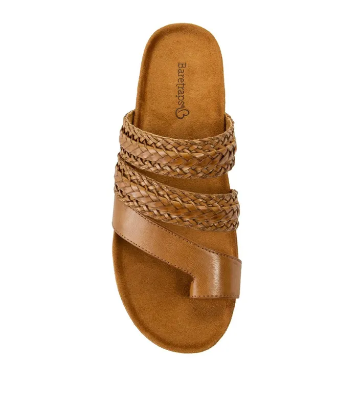 Women Baretraps Slides and Slip On Sandals Jonelle Slide Sandal Caramel