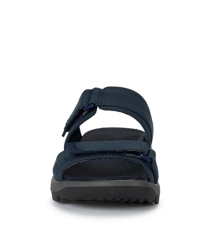 Women Baretraps Slides and Slip On Sandals Leella Slide Sandal Navy Blue