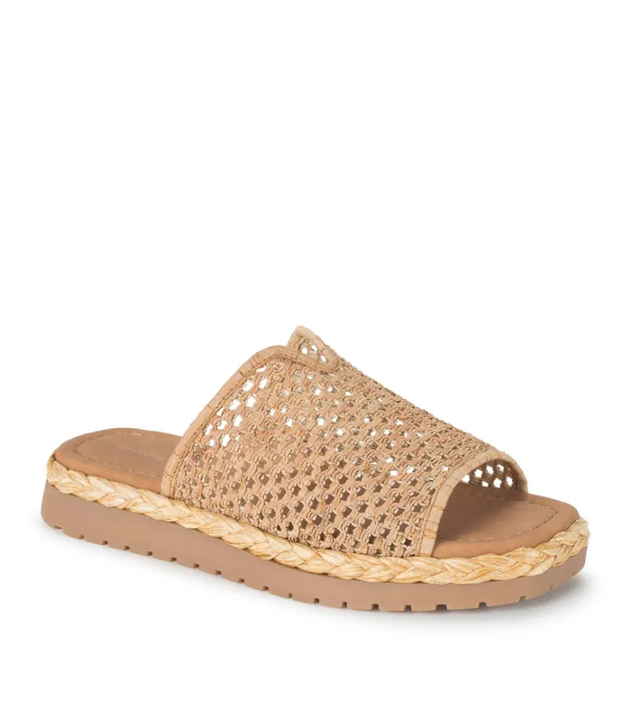 Women Baretraps Slides and Slip On Sandals Tasmine Slide Sandal Natural Cork