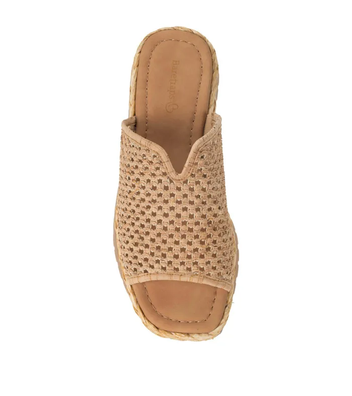 Women Baretraps Slides and Slip On Sandals Tasmine Slide Sandal Natural Cork