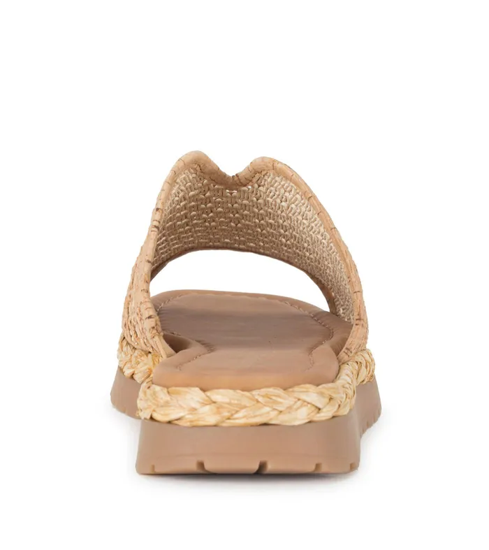 Women Baretraps Slides and Slip On Sandals Tasmine Slide Sandal Natural Cork