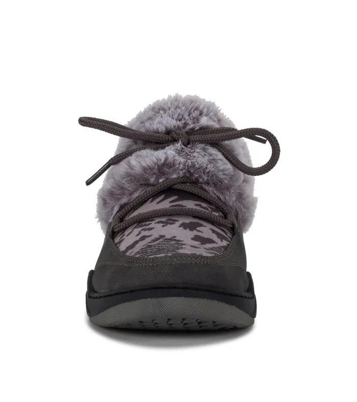 Women Baretraps Slippers Landon Clog Slipper Dark Grey Zebra