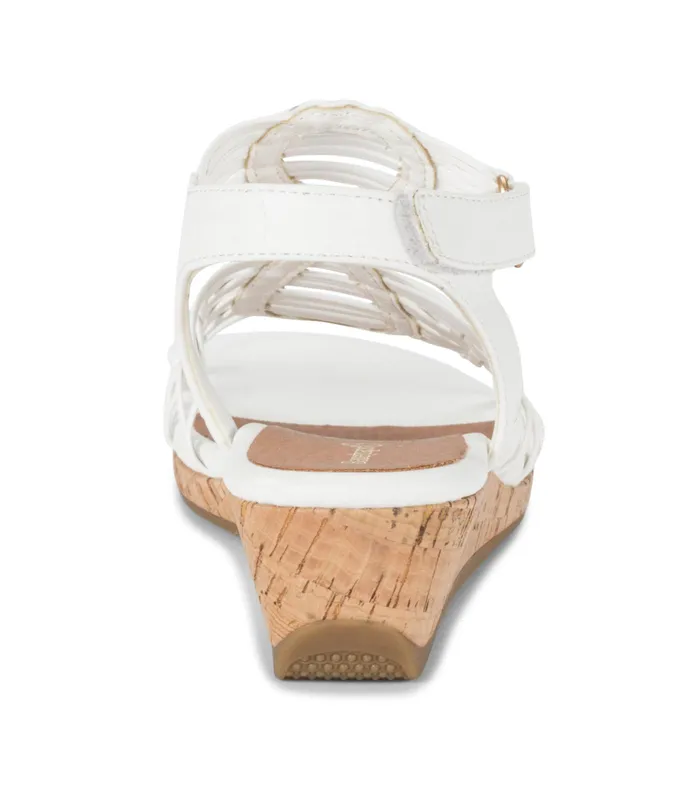 Women Baretraps Wedge Sandals Areana Wedge Sandal White