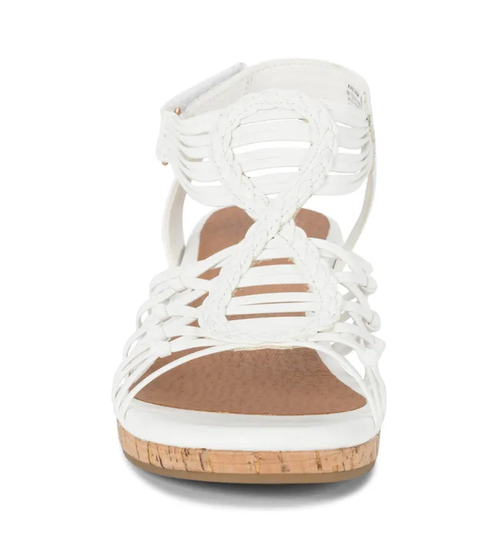 Women Baretraps Wedge Sandals Areana Wedge Sandal White