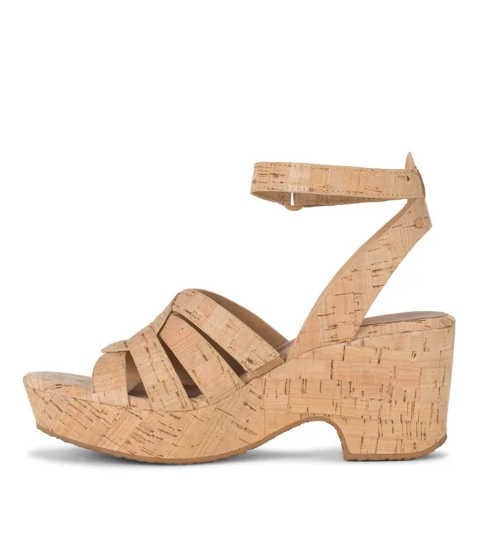 Women Baretraps Wedge Sandals Bonita Wedge Sandal Natural Cork
