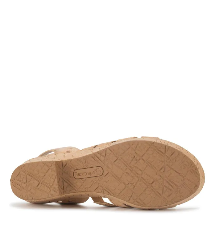 Women Baretraps Wedge Sandals Bonita Wedge Sandal Natural Cork
