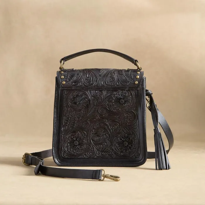 Women Baroque Tooled Bag Black Sundance Catalog Handbags Women Baroque Tooled Bag Black Sundance Catalog Handbags