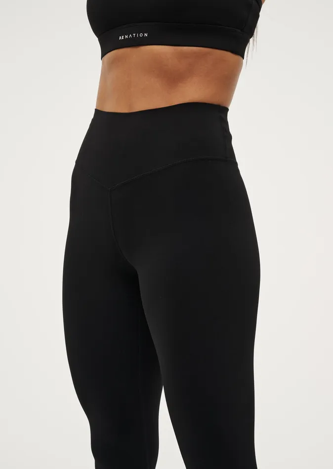 Women Baseline PE Nation SIGNATURE FULL LENGTH LEGGING IN BLACK