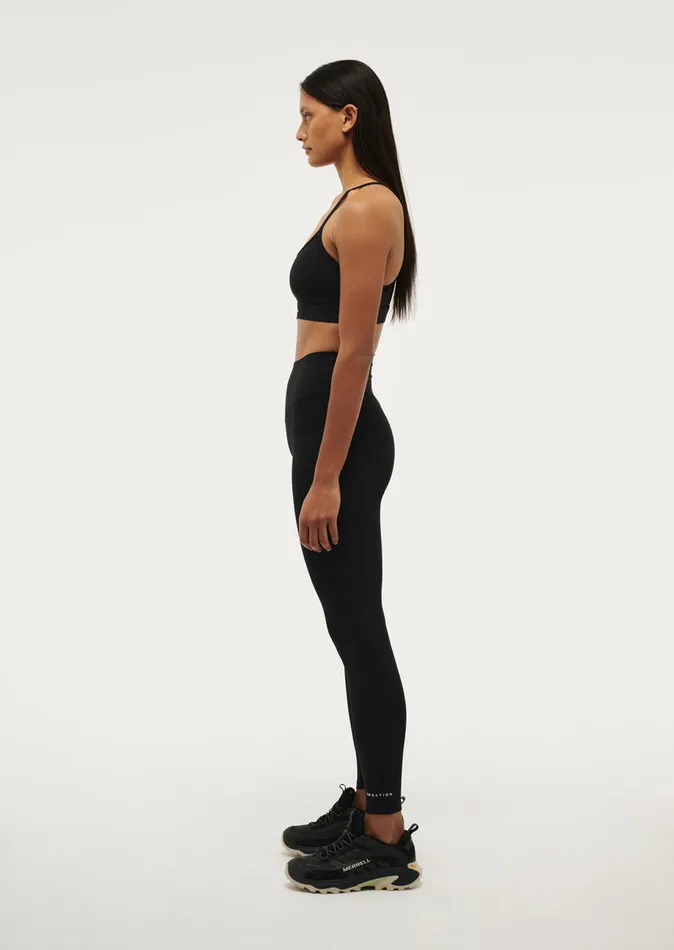 Women Baseline PE Nation SIGNATURE FULL LENGTH LEGGING IN BLACK