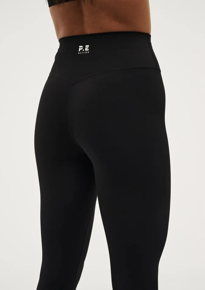 Women Baseline PE Nation SIGNATURE FULL LENGTH LEGGING IN BLACK