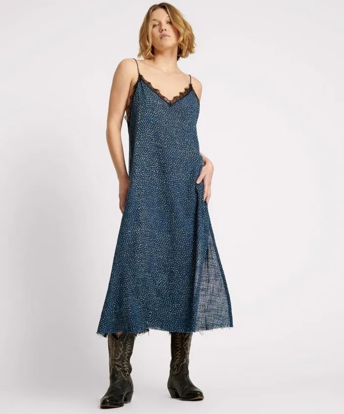 Women BATIK SPOT HAND DYED DELIRIOUS MAXI DRESS One Teaspoon Midi and Maxi Dresses