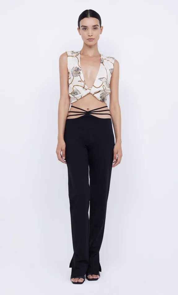 Women BAYSIDE TWIST CROP TOP 8211 PARISIAN SHELL Bec Bridge Cropped