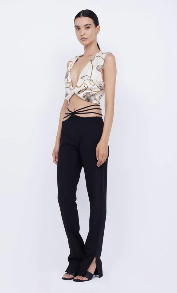 Women BAYSIDE TWIST CROP TOP 8211 PARISIAN SHELL Bec Bridge Cropped