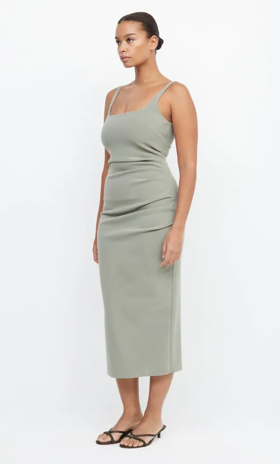 Women BE MINE SQUARE NECK DRESS 8211 SAGE Bec Bridge Bridesmaid Dresses