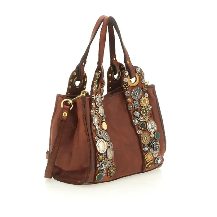 Women Bella Di Notte Cognac Campomaggi Crossbody Bags Women Bella Di Notte Cognac Campomaggi Crossbody Bags