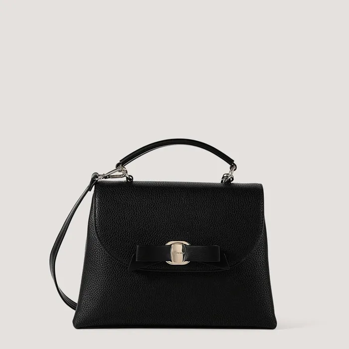 Women Belle Handbag Black Fiorelli Grab Bags