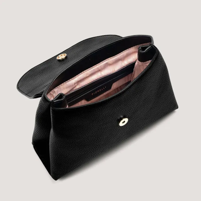 Women Belle Handbag Black Fiorelli Grab Bags