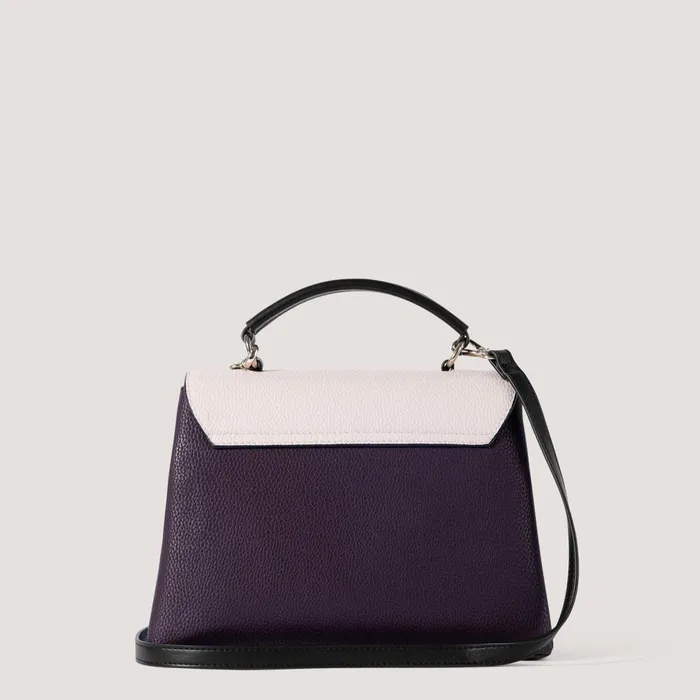 Women Belle Handbag Burgundy Black White Fiorelli Grab Bags